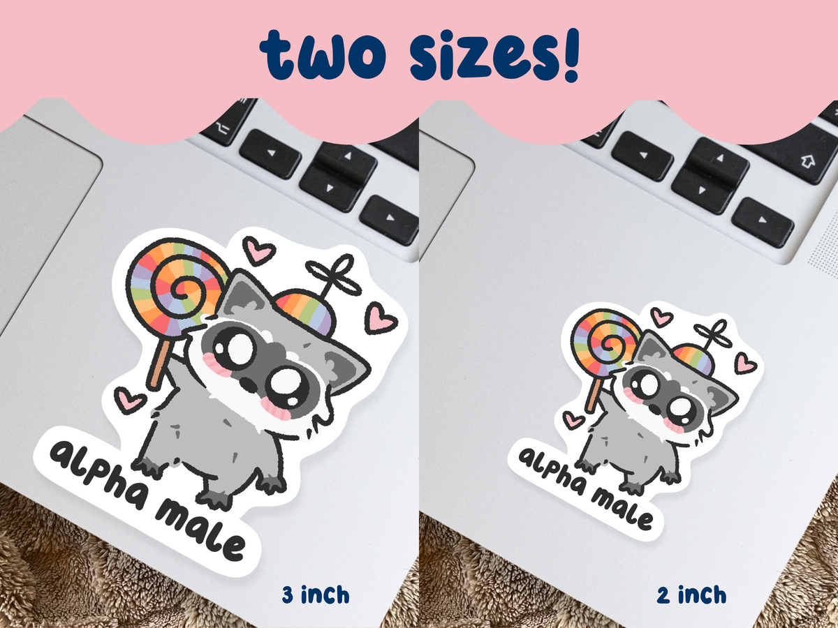Alpha Male Sticker