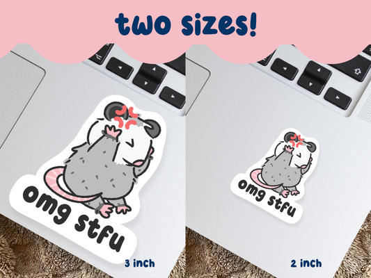 Omg Stfu Sticker