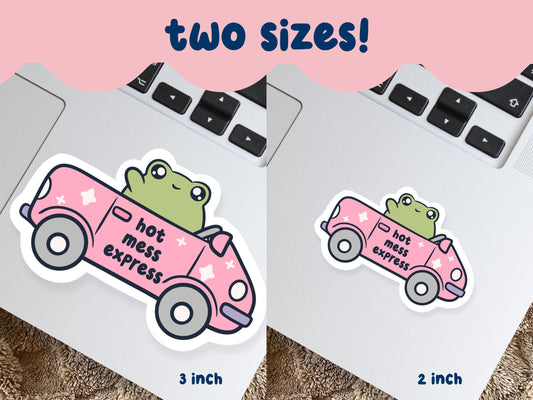 Hot Mess Express Sticker