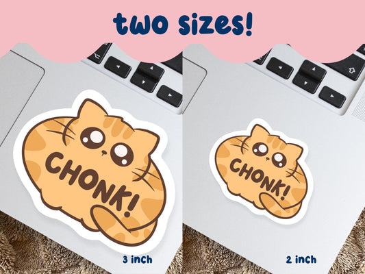 Chonk Cat Sticker