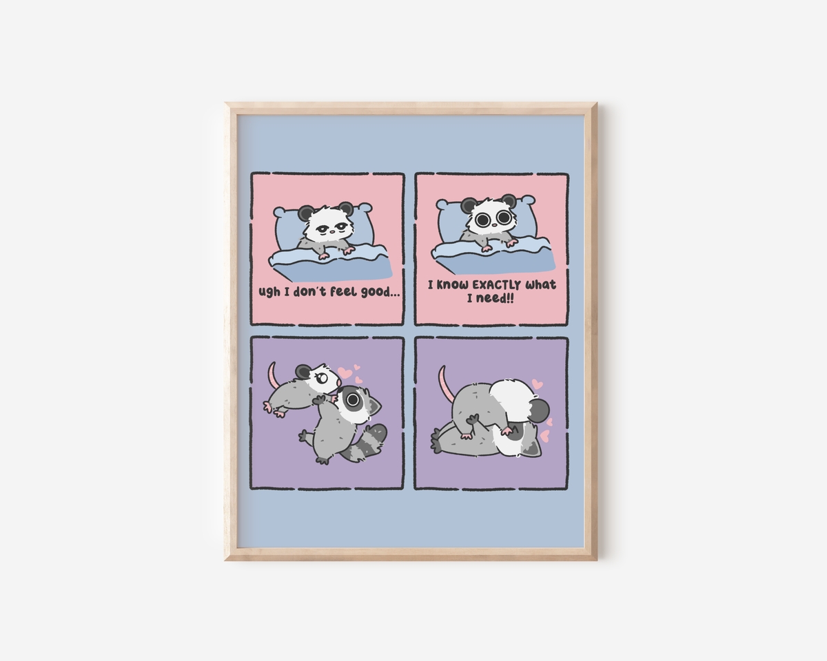 You're Just What I Need Comic Art Print