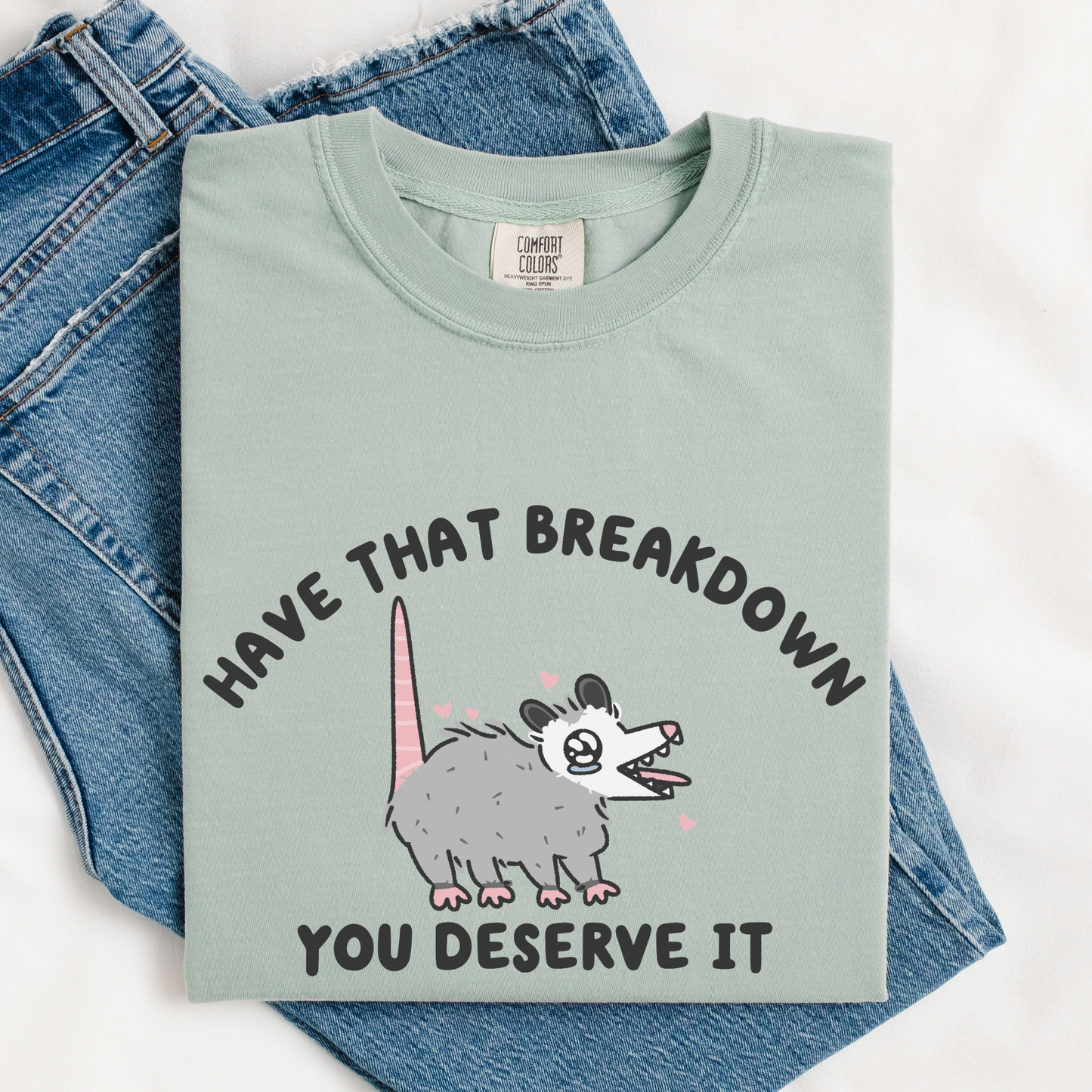 Have That Breakdown You Deserve It Comfort Colors Shirt