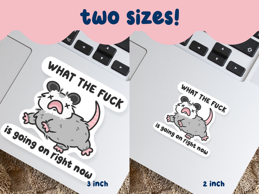 What The Fuck Is Going On Sticker