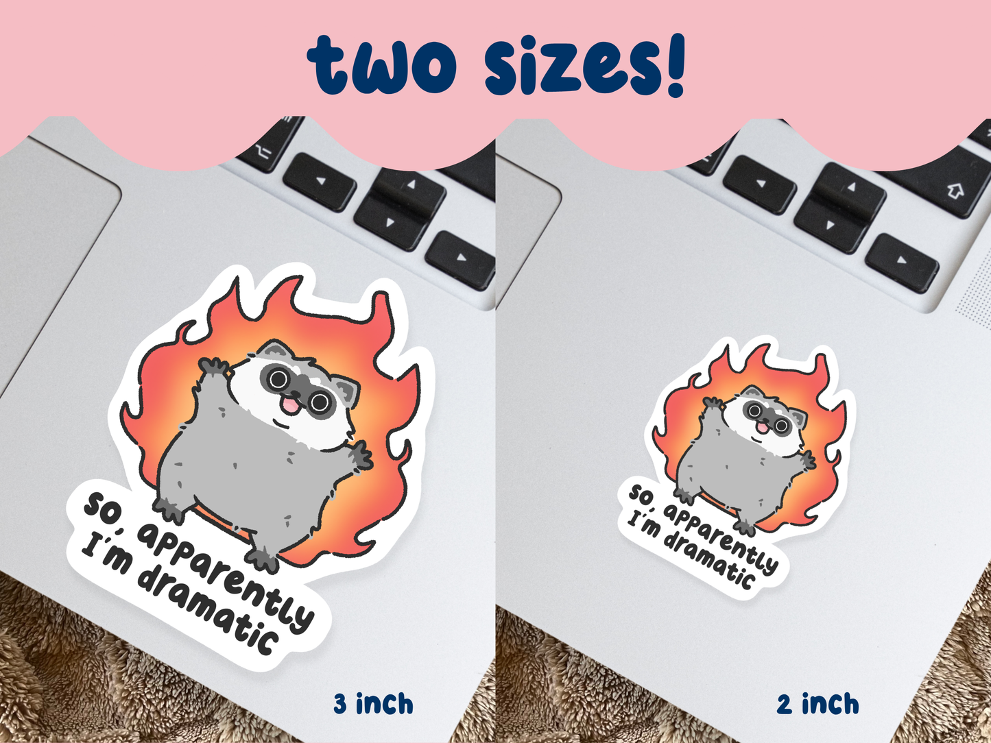 Apparently I'm Dramatic Sticker