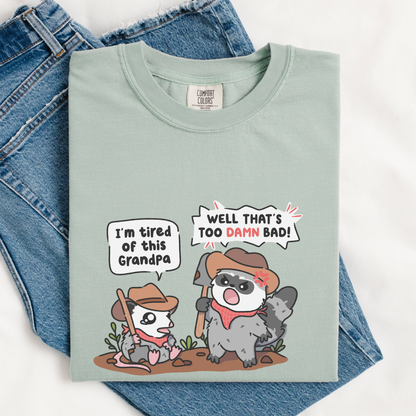 Tired Of This Grandpa Comfort Colors Shirt