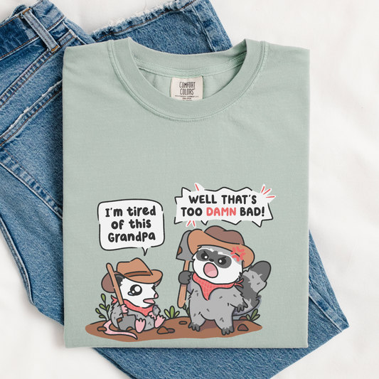 Tired Of This Grandpa Comfort Colors Shirt