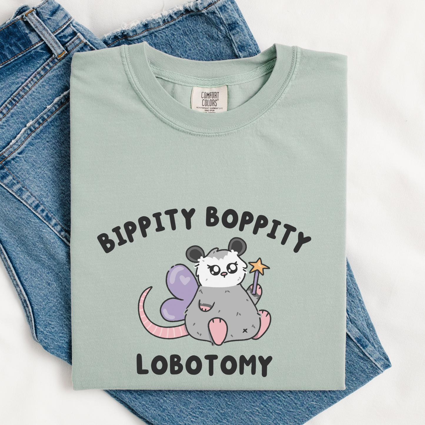 Bippoty Boppity Lobotomy Comfort Colors Shirt