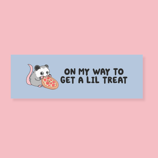 On My Way To Get A Lil Treat Car Magnet