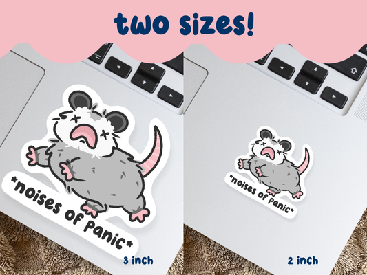Noises Of Panic Possum Sticker