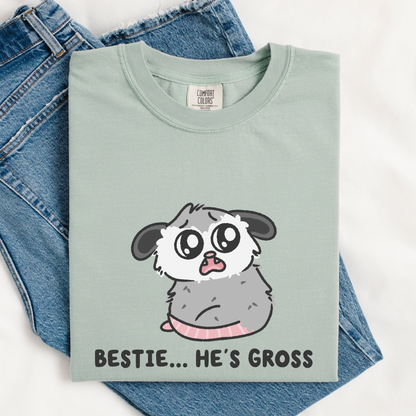 Bestie He's Gross Comfort Colors Shirt
