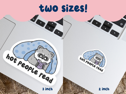 Hot People Read Sticker Set