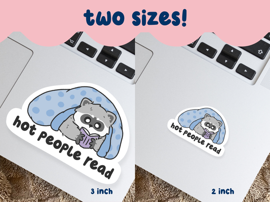Hot People Read Sticker Set