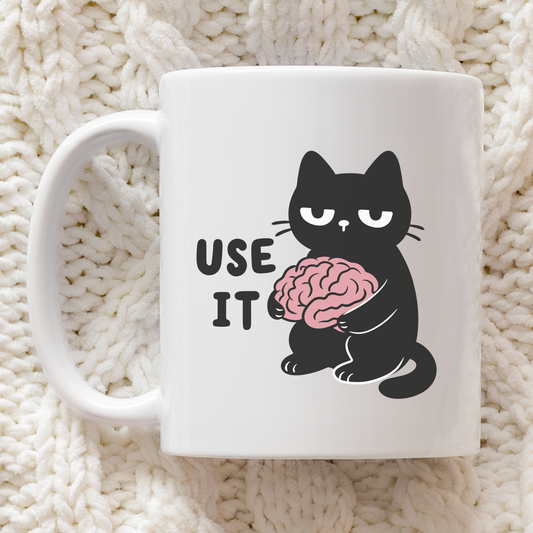Use Your Brain Mug