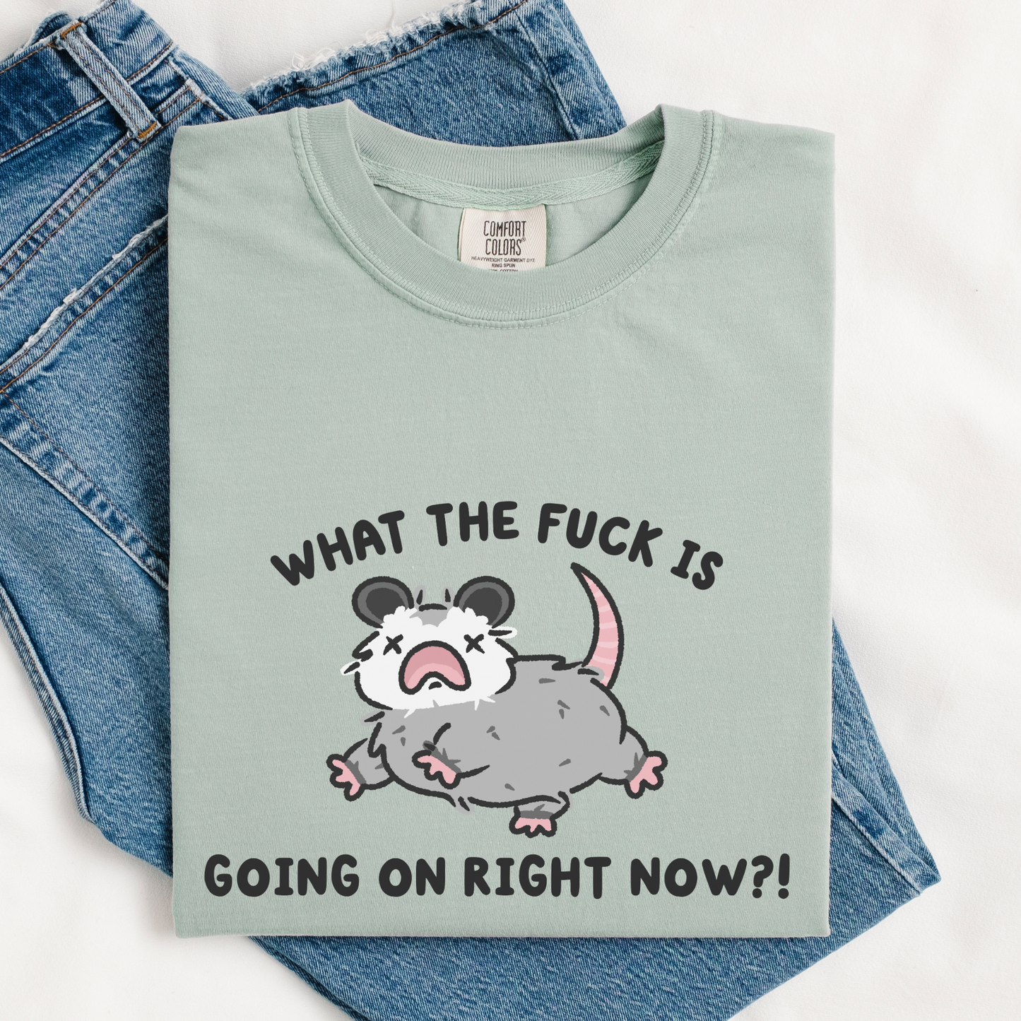 What The Fuck Is Going On Comfort Colors Shirt