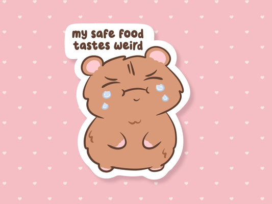 Safe Food Tastes Weird Sticker