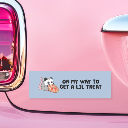On My Way To Get A Lil Treat Car Magnet