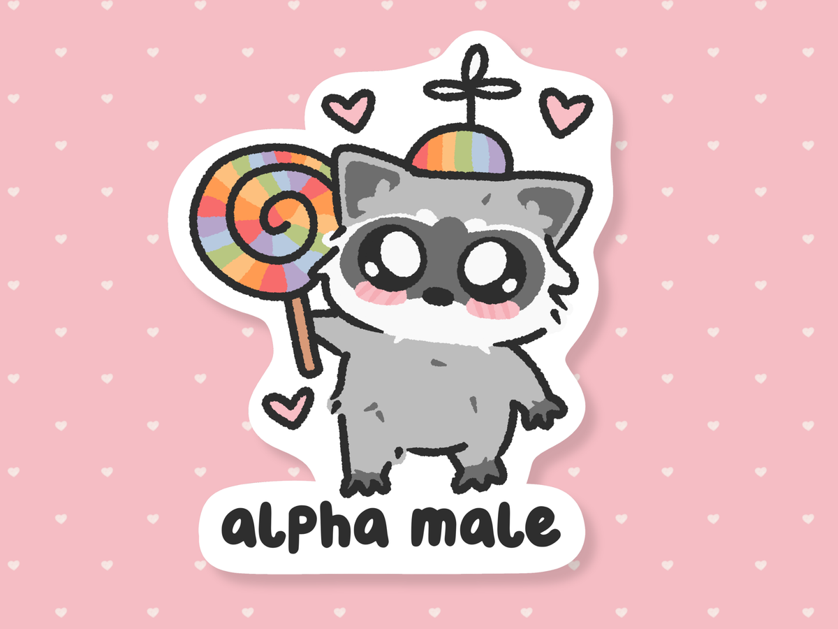 Alpha Male Sticker