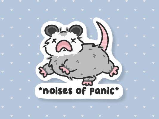 Noises Of Panic Possum Sticker