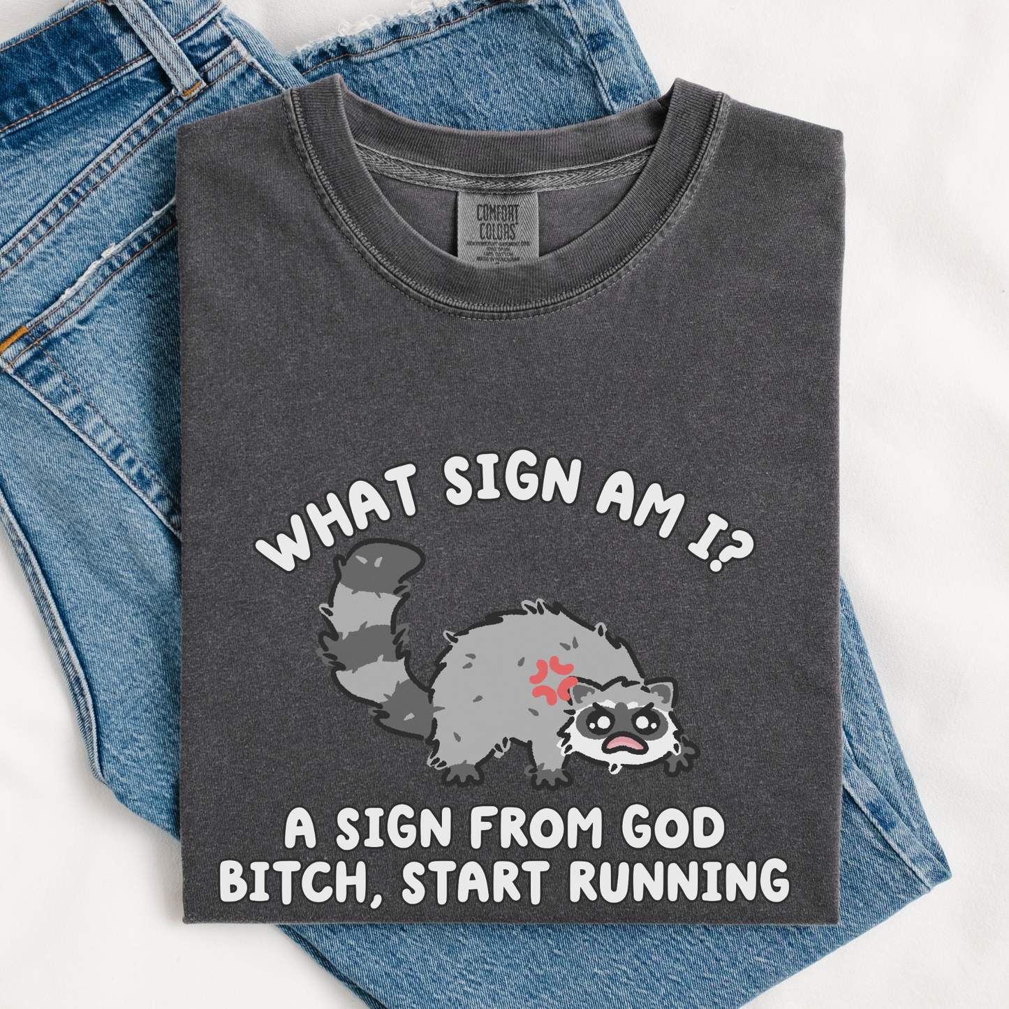A Sign From God Comfort Colors Shirt