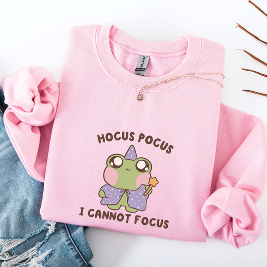 Hocus Pocus I Cannot Focus Sweatshirt