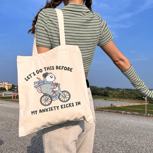 Let's Do This Before Anxiety Kicks In Tote Bag