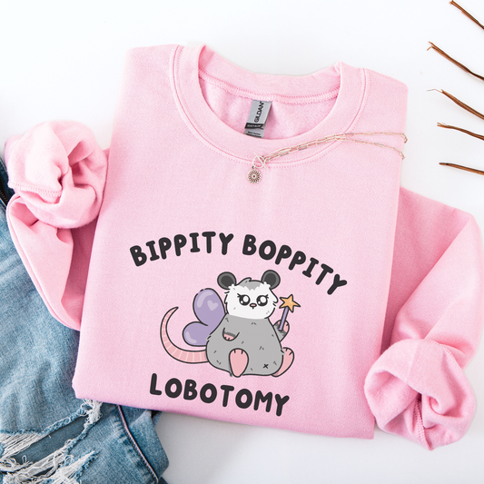 Lobotomy Fairy Possum Sweatshirt