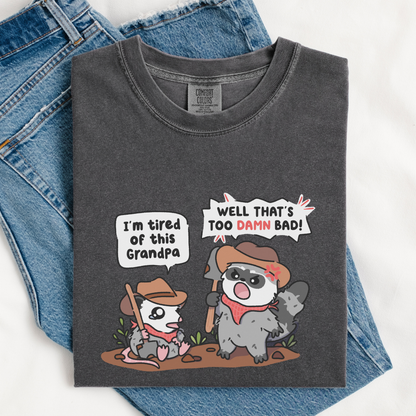 Tired Of This Grandpa Comfort Colors Shirt