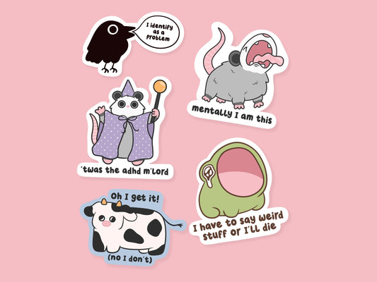 ADHD 2.0 Sticker Bundle & Save