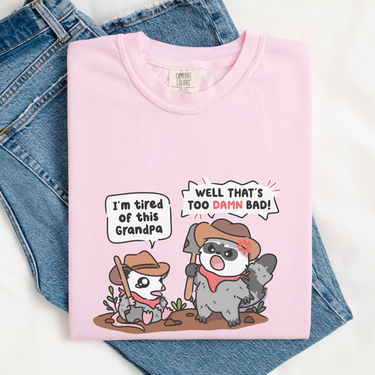 Tired Of This Grandpa Comfort Colors Shirt