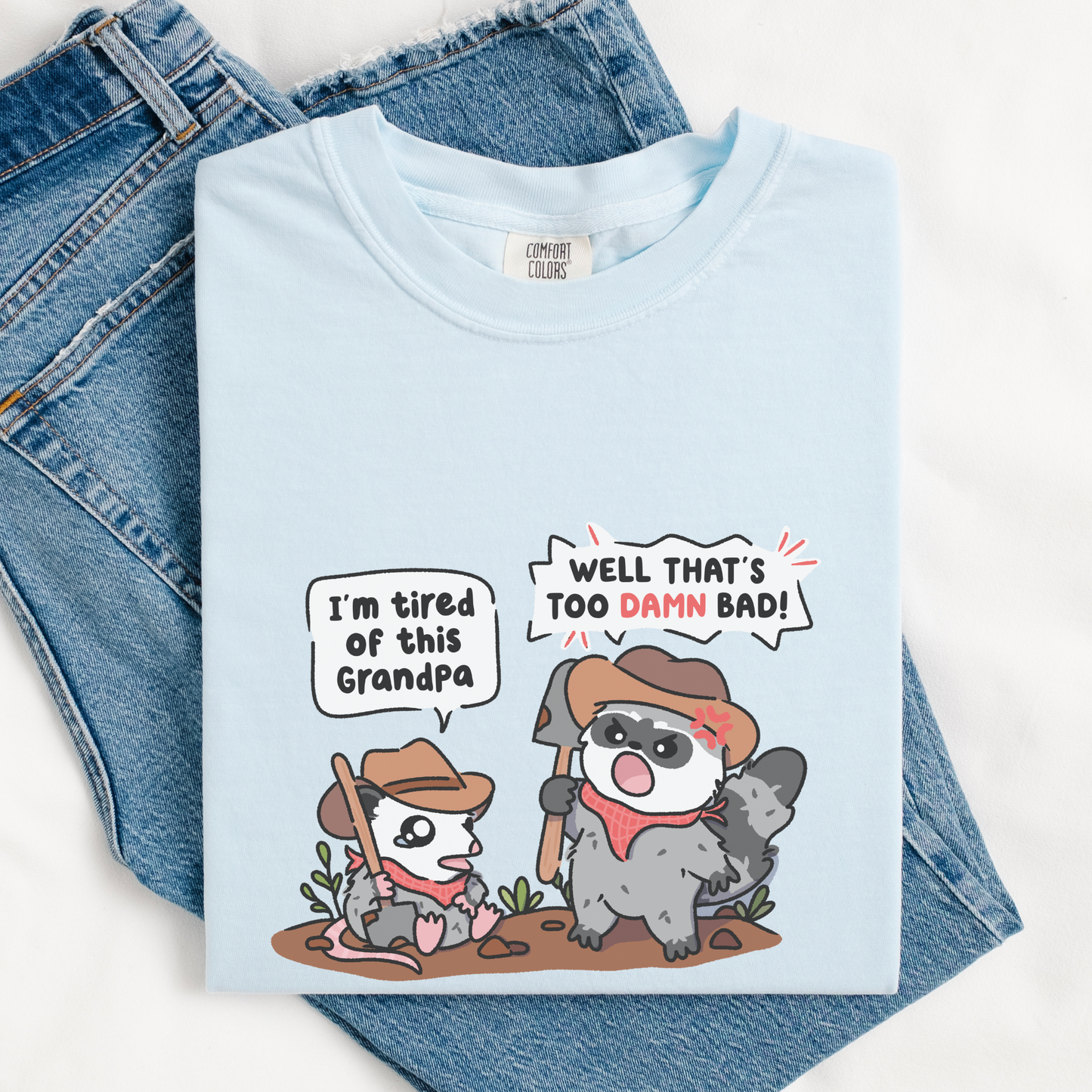 Tired Of This Grandpa Comfort Colors Shirt