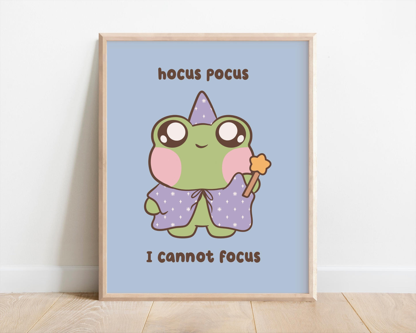 Hocus Pocus I Cannot Focus Art Print