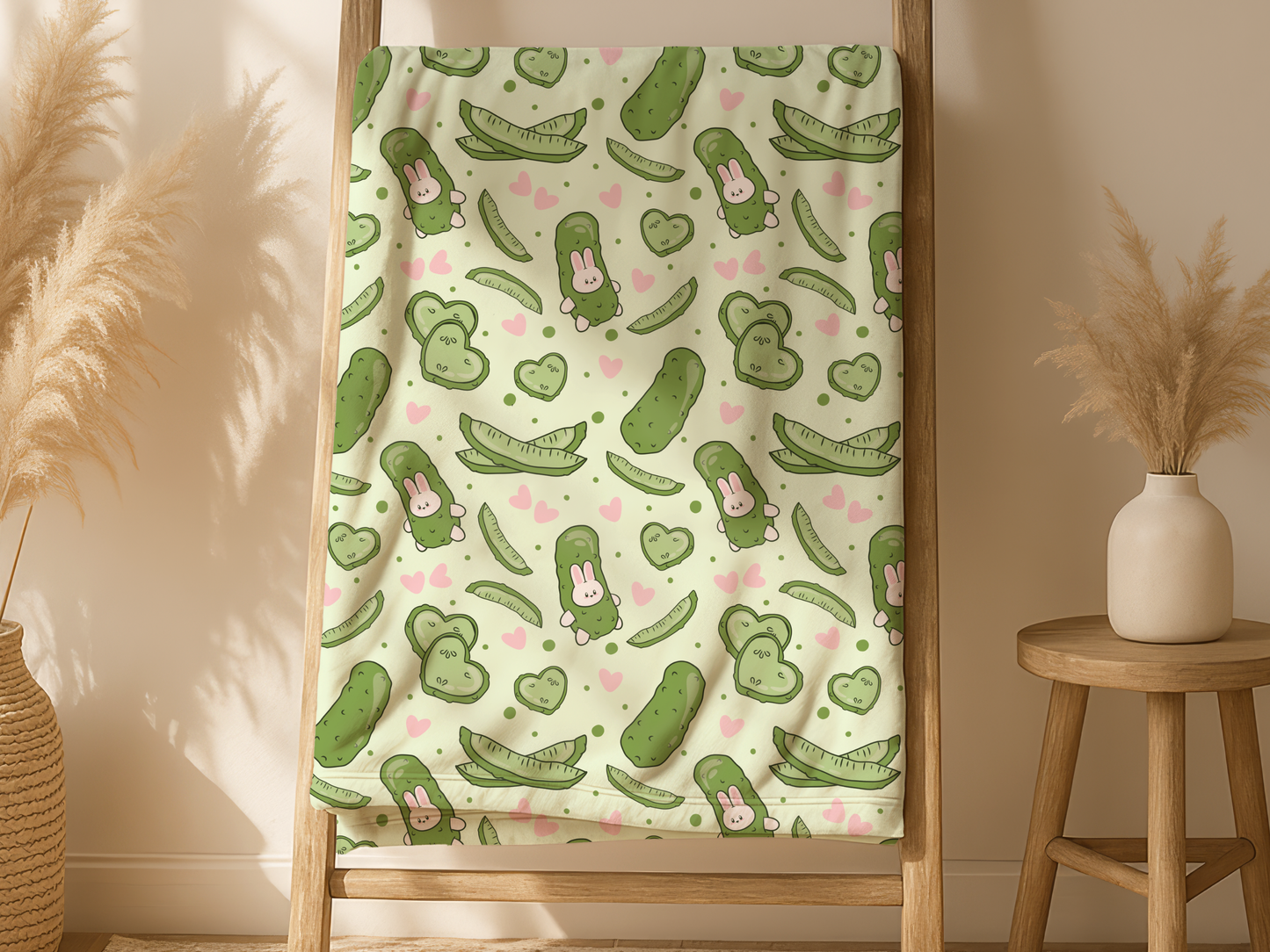 Silly Pickle Lover Blanket