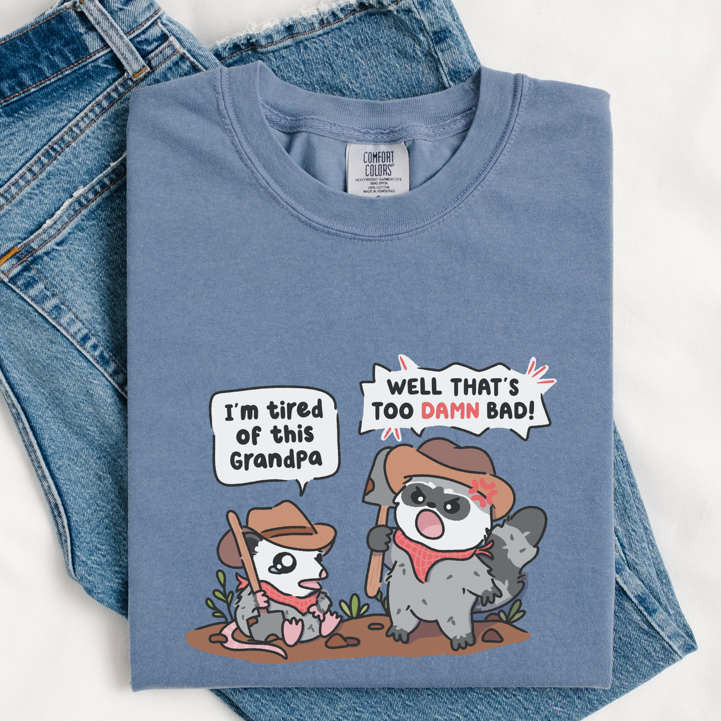 Tired Of This Grandpa Comfort Colors Shirt