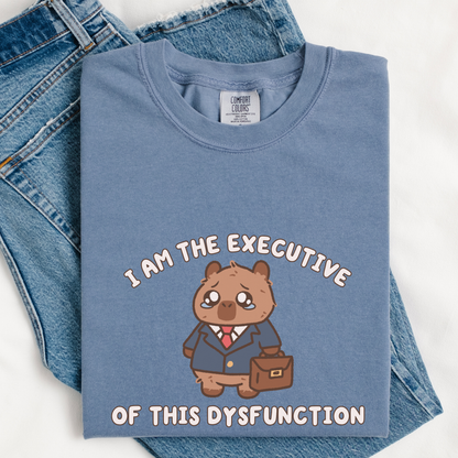 I Am The Executive of This Dysfunction Comfort Colors Shirt