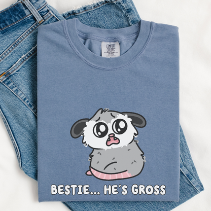 Bestie He's Gross Comfort Colors Shirt