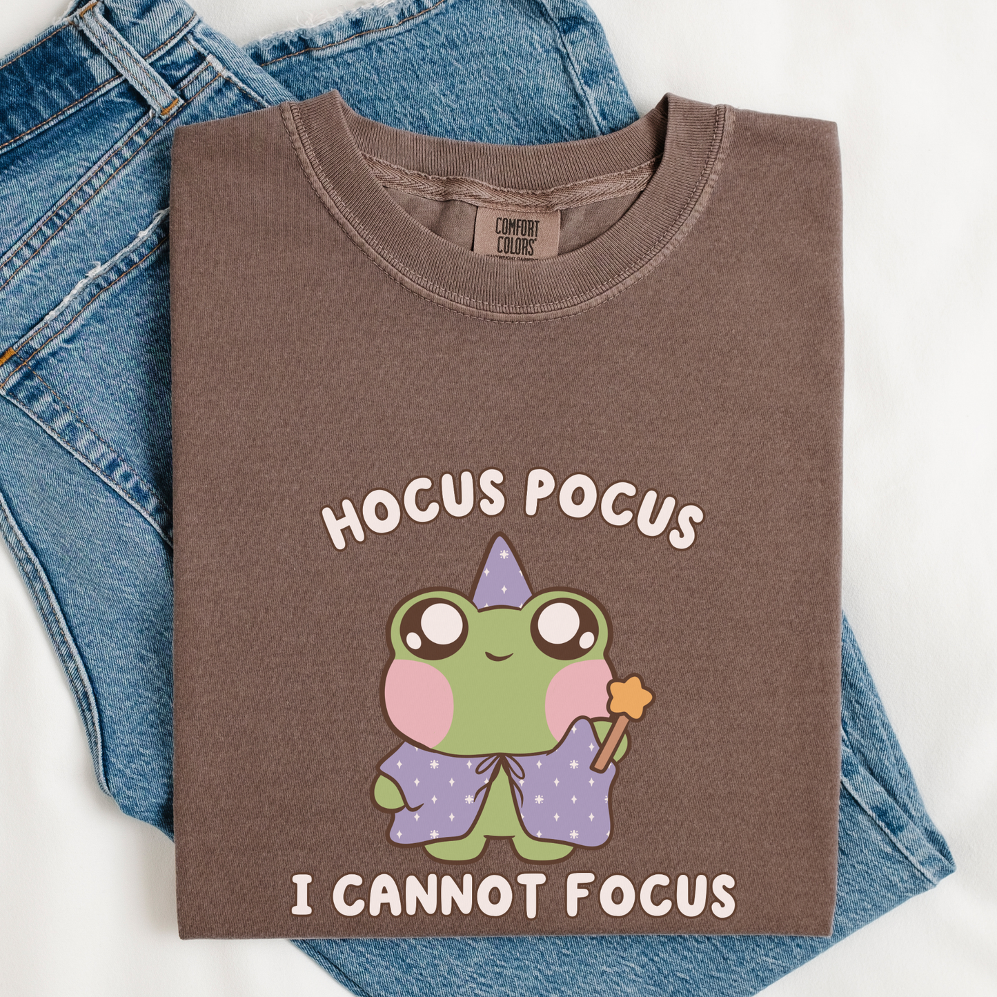 Hocus Pocus I Cannot Focus Comfort Colors Shirt