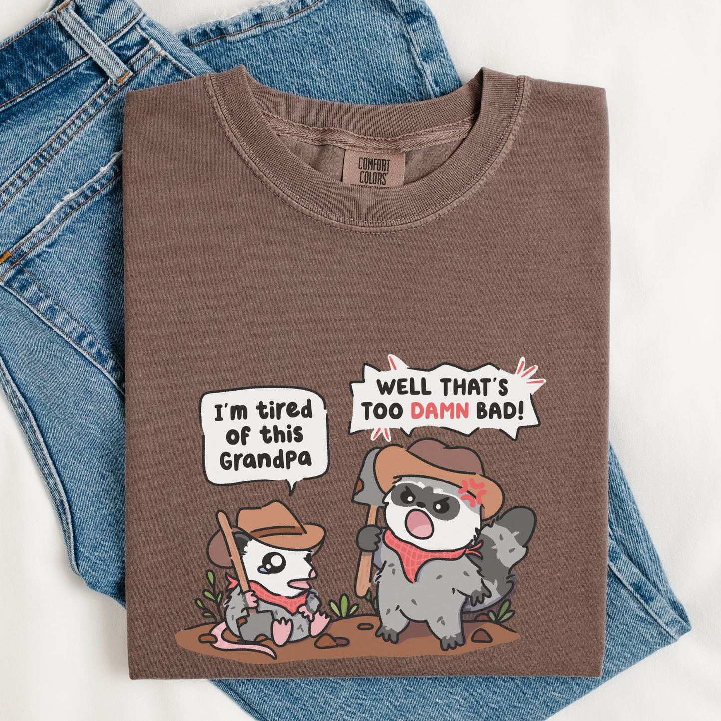 Tired Of This Grandpa Comfort Colors Shirt