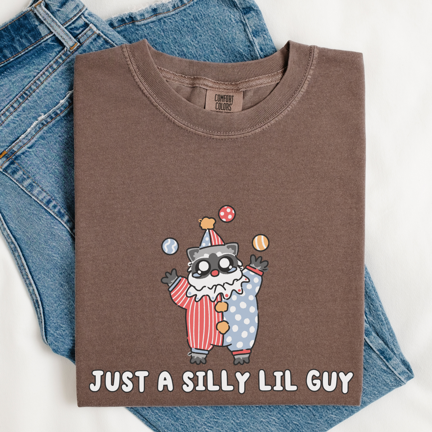 A Silly Lil Guy Clown Comfort Color Shirt