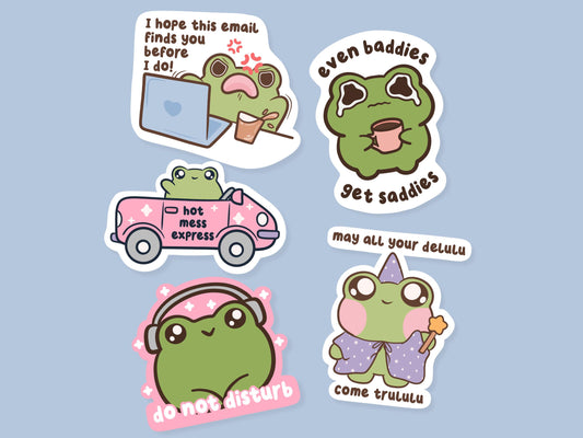 Chaotic Frog Sticker Bundle & Save