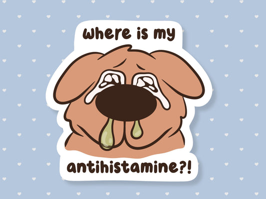 Antihistamine Sticker
