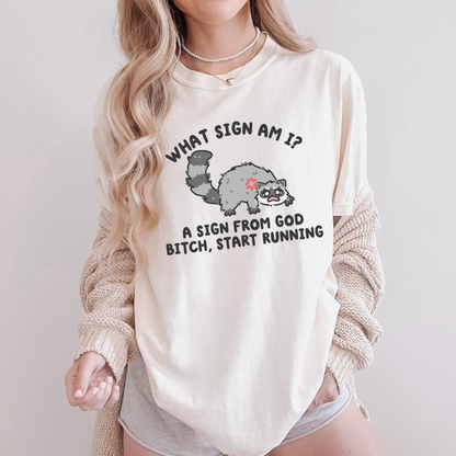 A Sign From God Comfort Colors Shirt