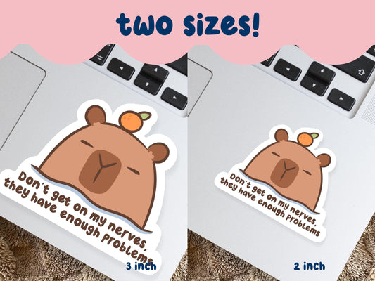 My Nerves Have Enough Problems Sticker
