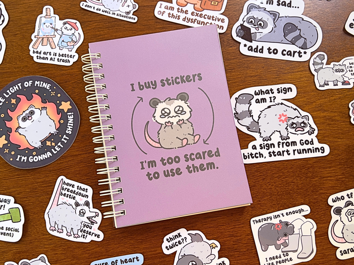 PREORDER Reusable Sticker Book