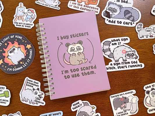 PREORDER Reusable Sticker Book