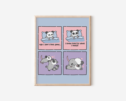 You're Just What I Need Comic Art Print