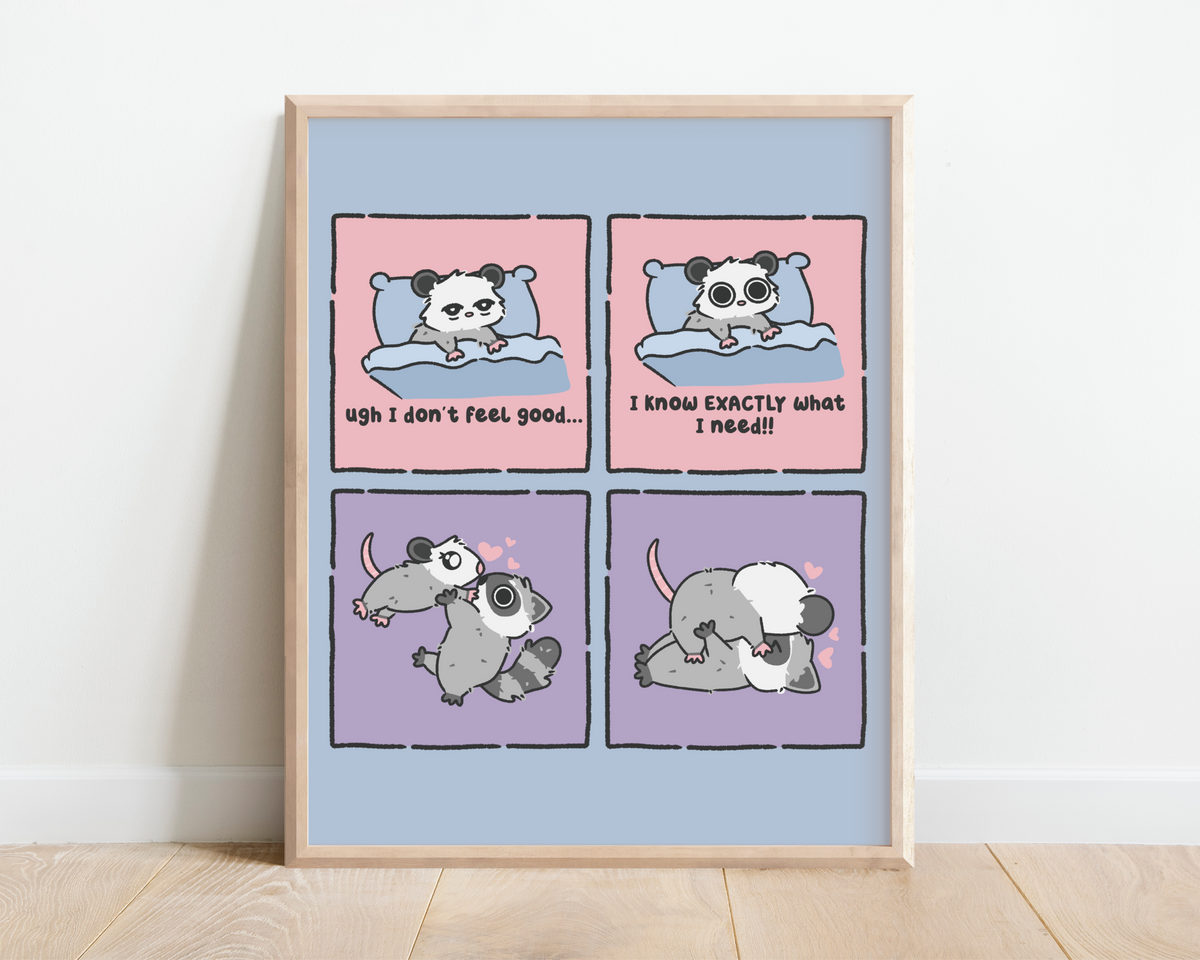 You're Just What I Need Comic Art Print