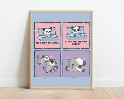 You're Just What I Need Comic Art Print