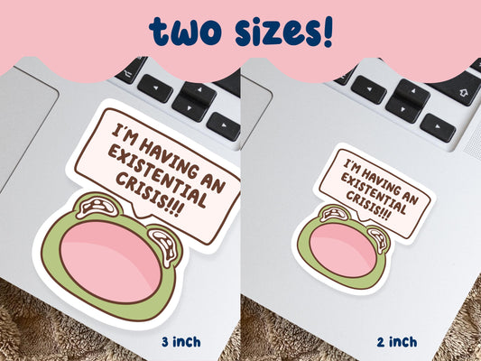 Existential Crisis Sticker
