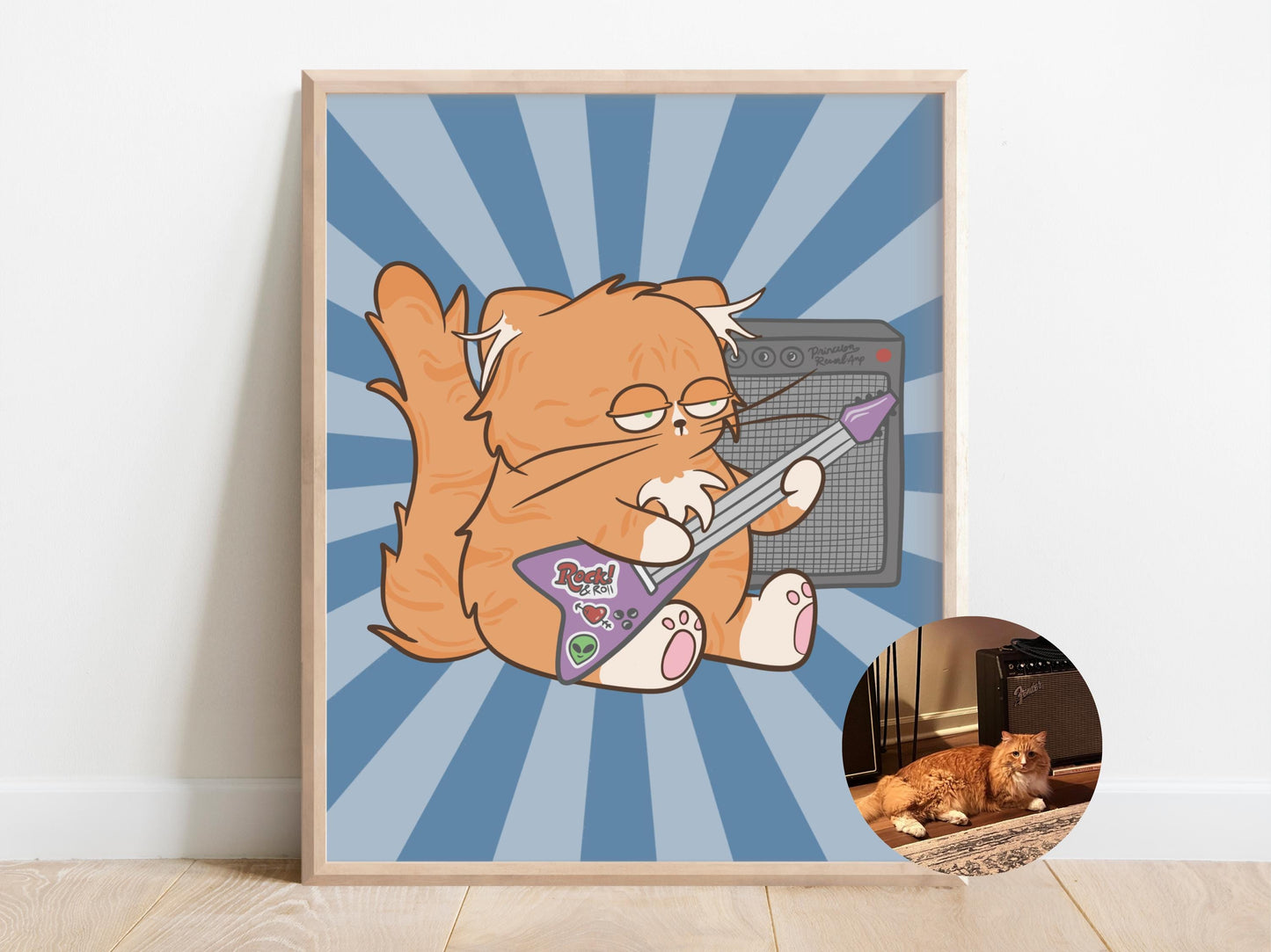 Hand Drawn Custom Pet Portrait