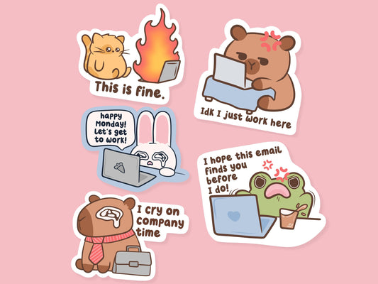 Corporate Job Sticker Bundle & Save